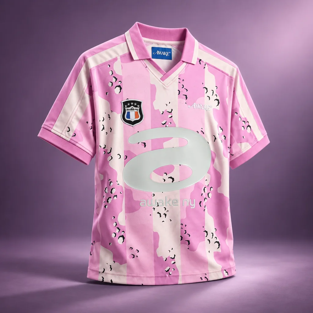 Awake NY Mundial Crown Jersey - Pink