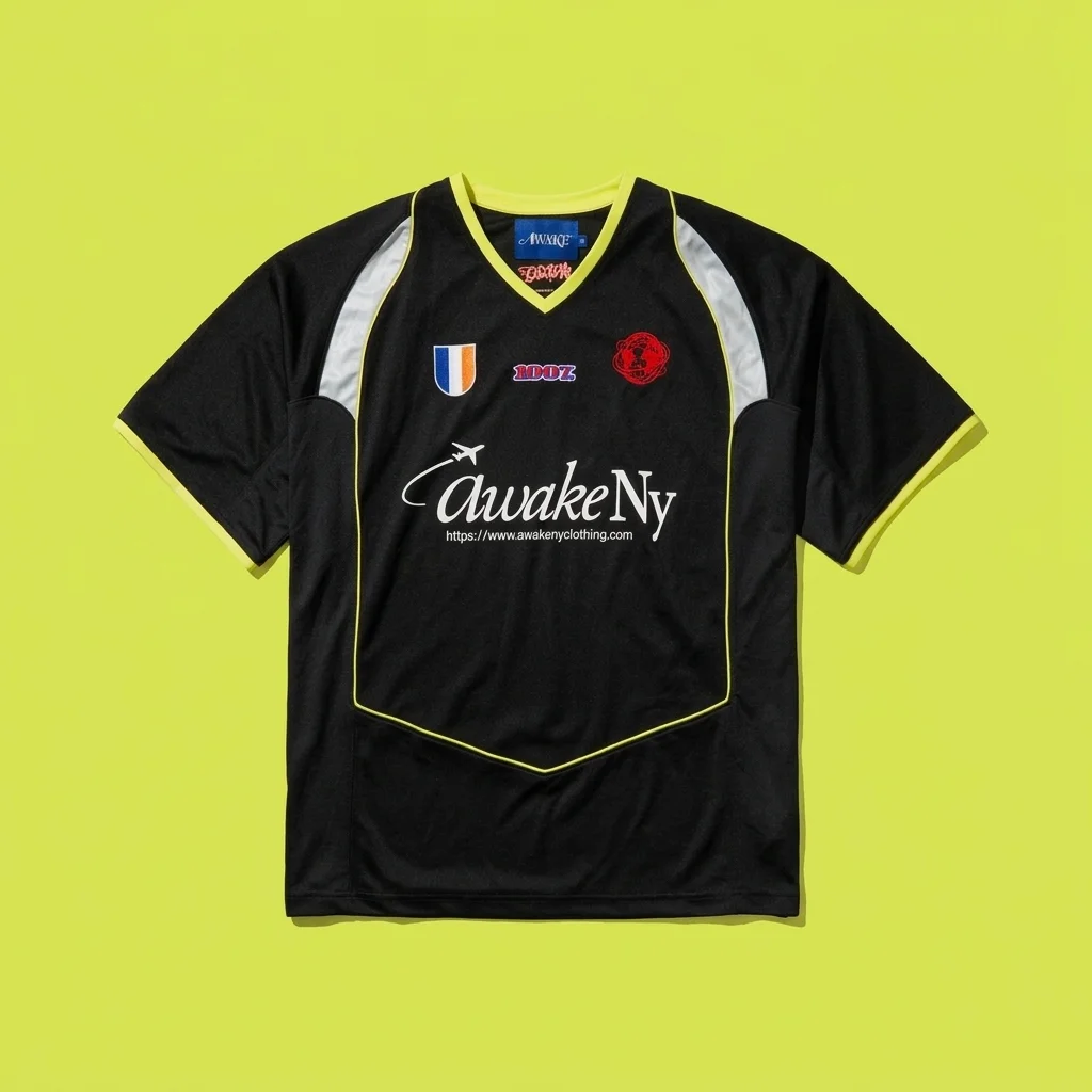 Awake NY Unisphere Warm Up Jersey - Black