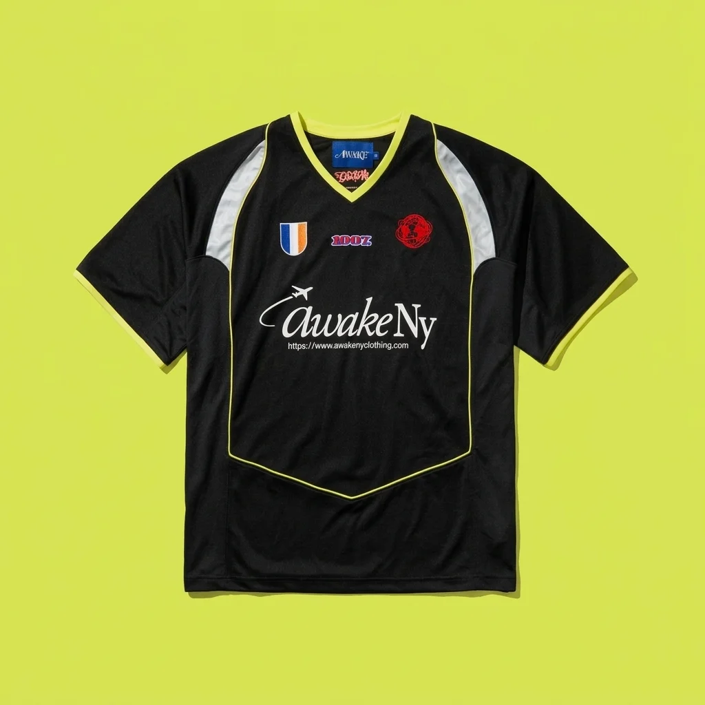 Awake NY Unisphere Warm Up Jersey - Black