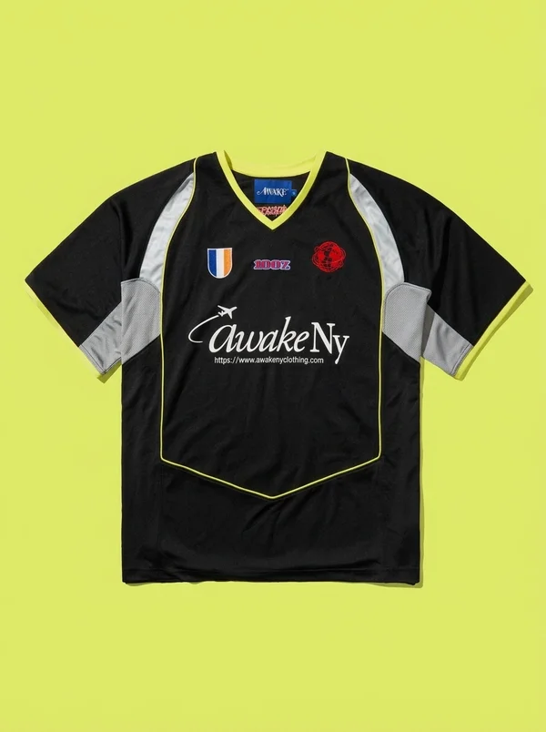 Awake NY Unisphere Warm Up Jersey - Black