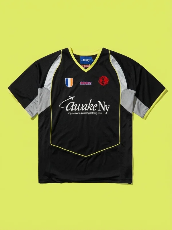 Awake NY Unisphere Warm Up Jersey - Black