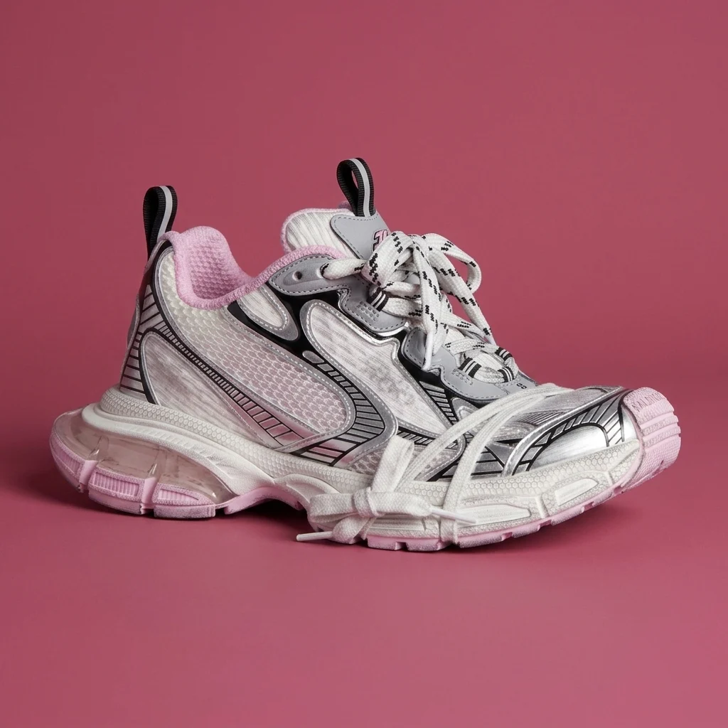 Balenciaga 3xl Gel Clearsole WMNS White / Pink