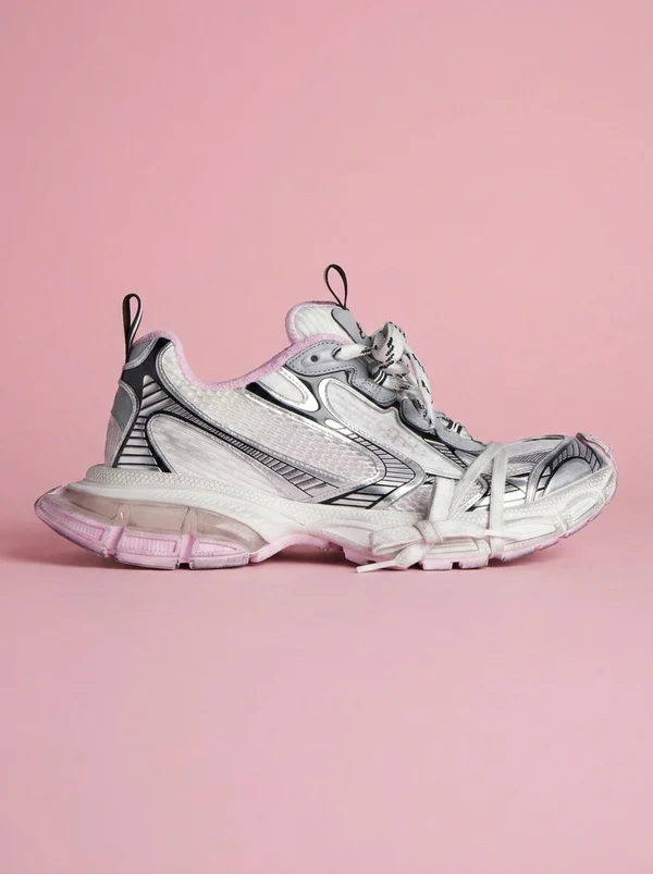 Balenciaga 3xl Gel Clearsole WMNS White / Pink