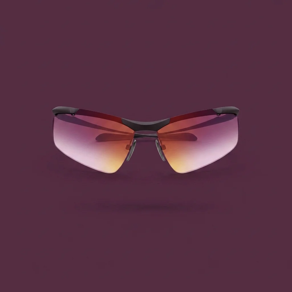 Balenciaga BB0462S Unisex Metal Sunglasses - Ruthenium / Violet
