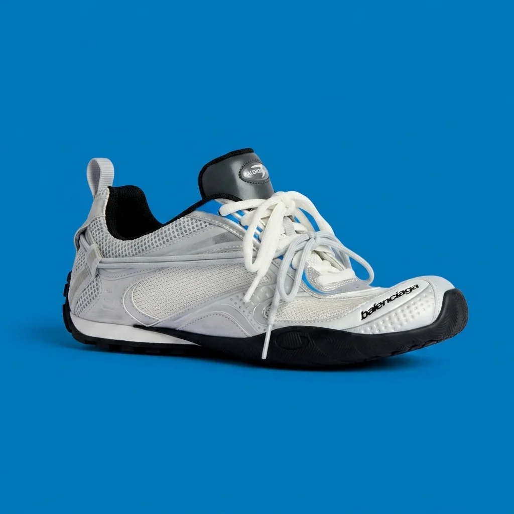 Balenciaga Radar Gradient Lines White / Grey