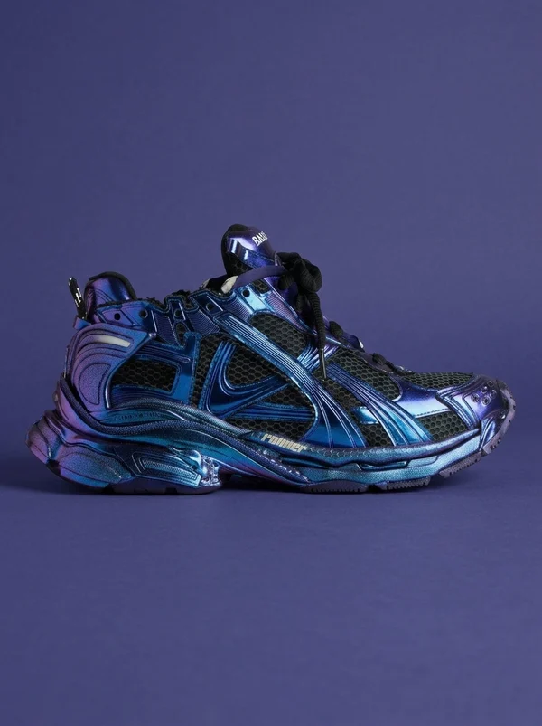 Balenciaga Runner Iridescent Blue