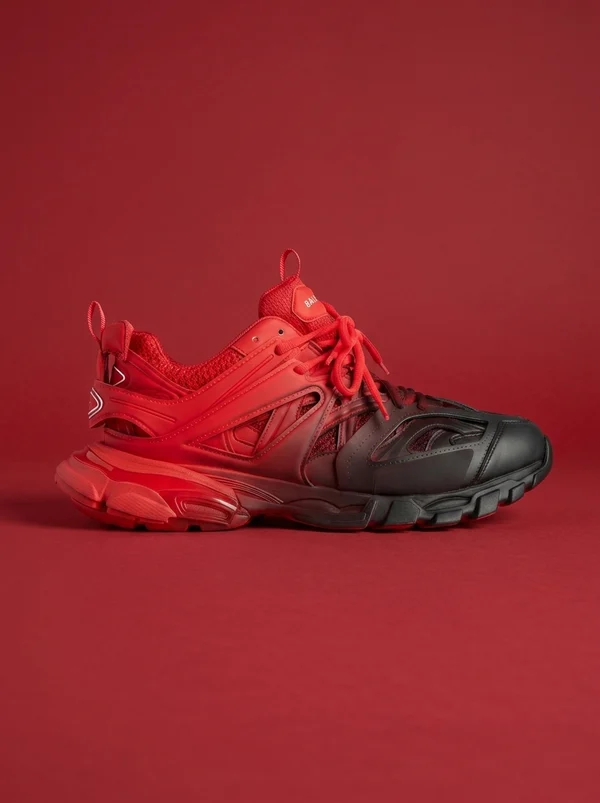 Balenciaga Track Gradient Red / Black