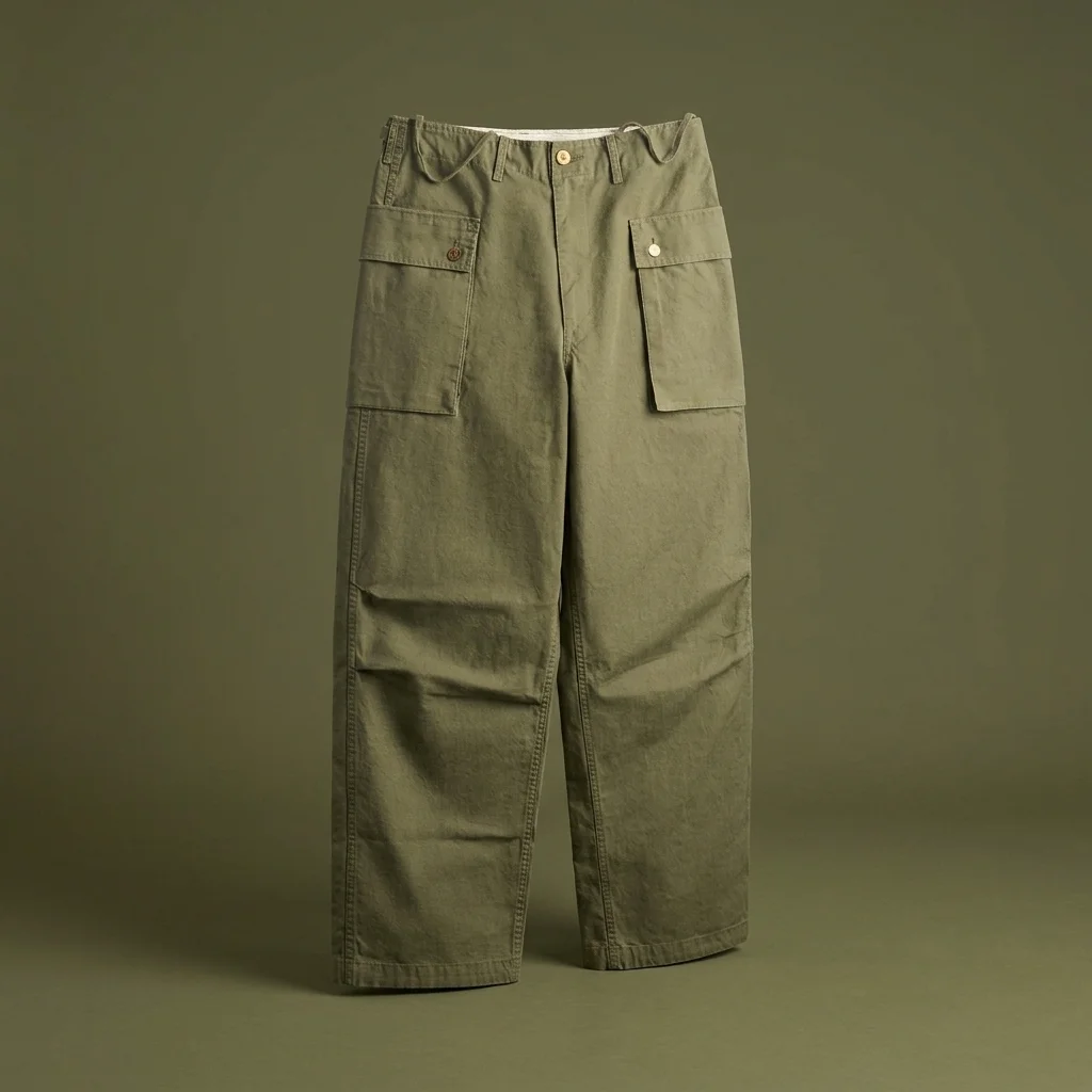 Brain Dead Canvas Overpant - Olive
