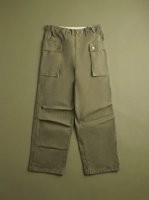 Brain Dead Canvas Overpant - Olive