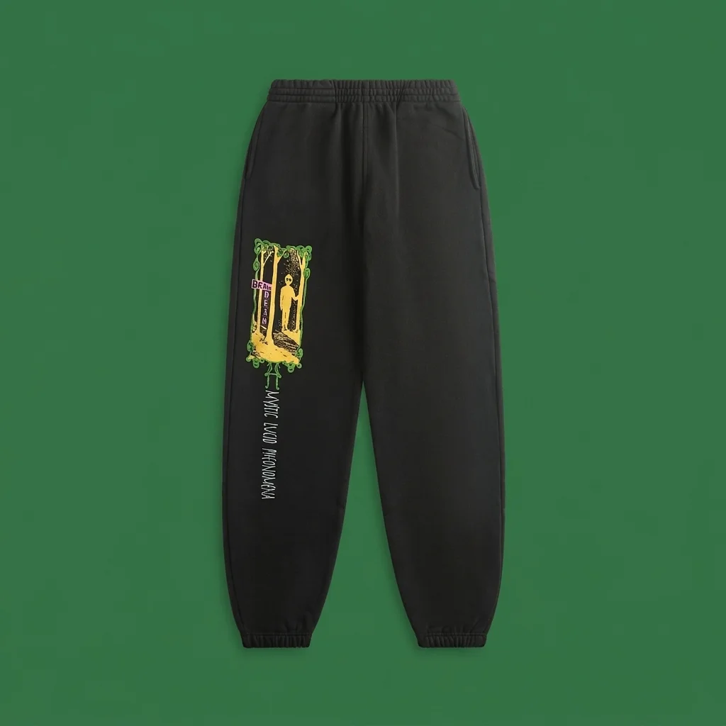Brain Dead Mystic Lucid Sweatpant - Black
