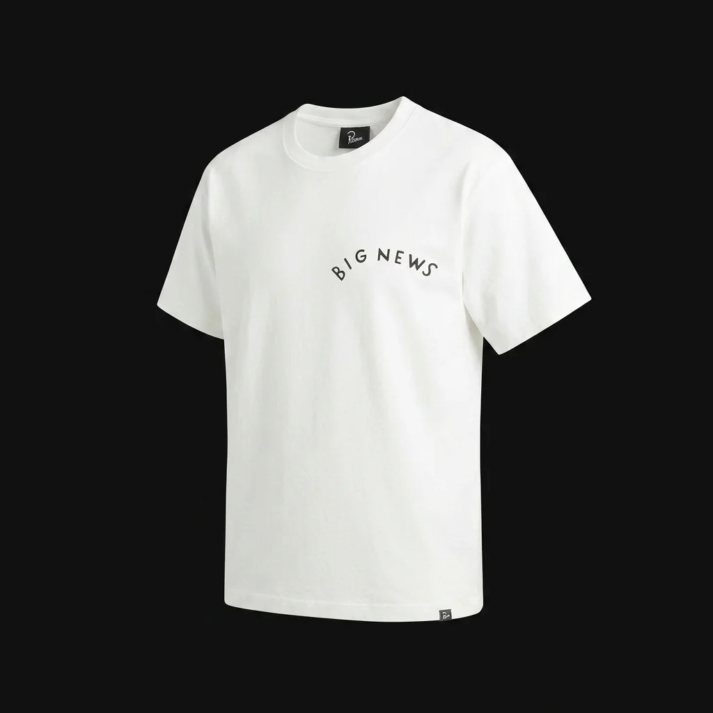 by Parra Big News Tee - White