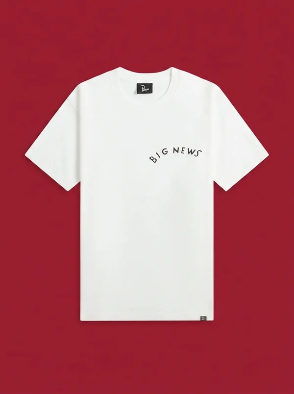 by Parra Big News Tee - White