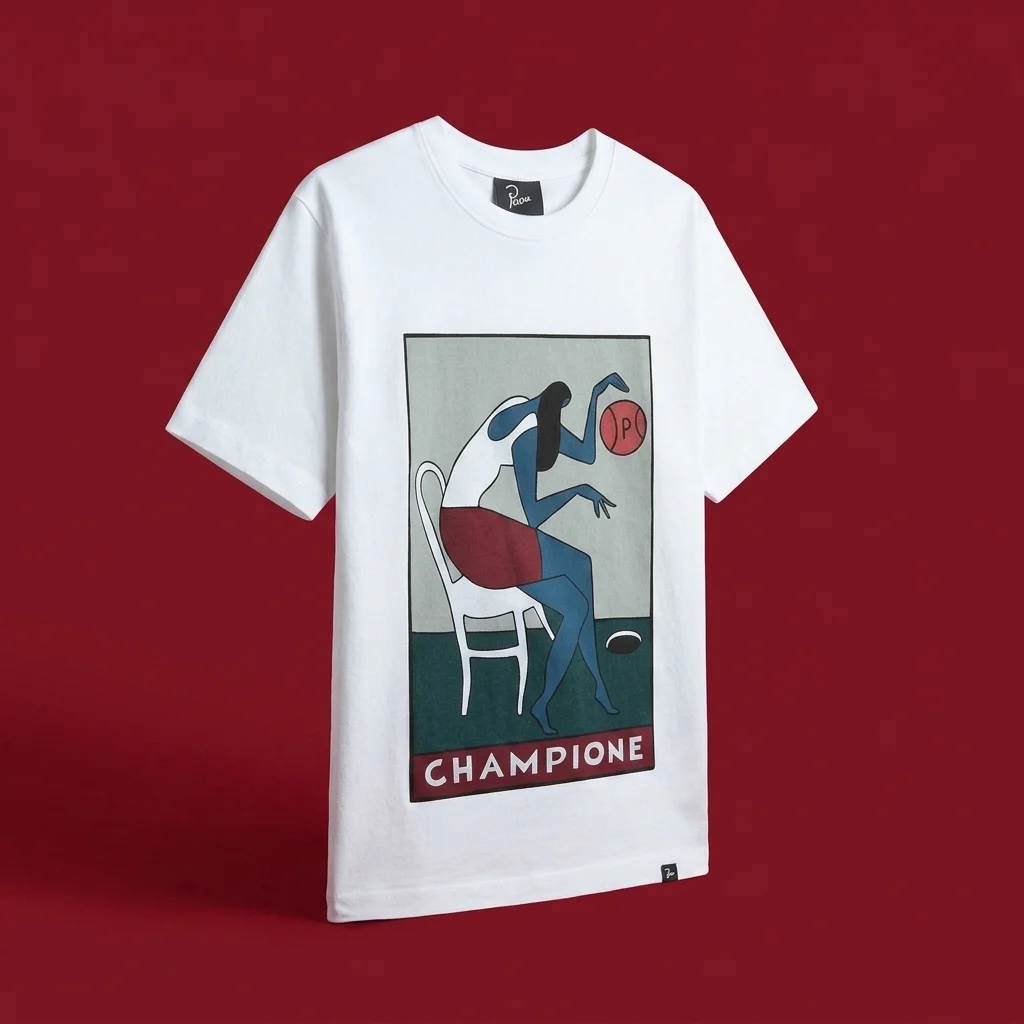 by Parra Champione Tee - White