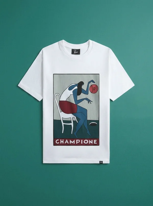 by Parra Champione Tee - White