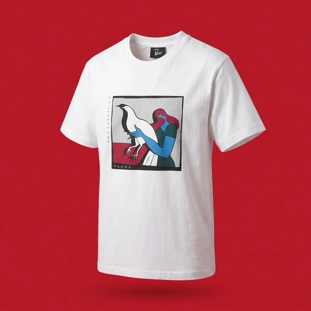 by Parra Look At It Tee - White