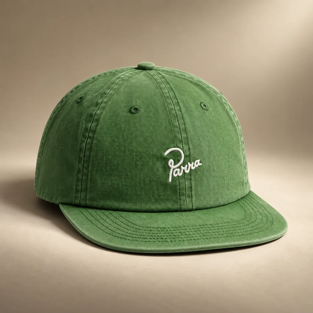 by Parra Signature 6 Panel Hat - Green