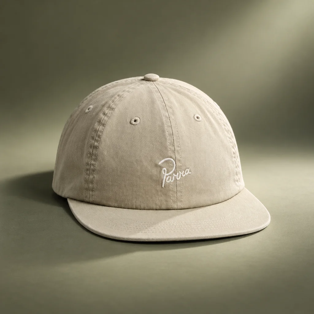 by Parra Signature 6 Panel Hat - Grey