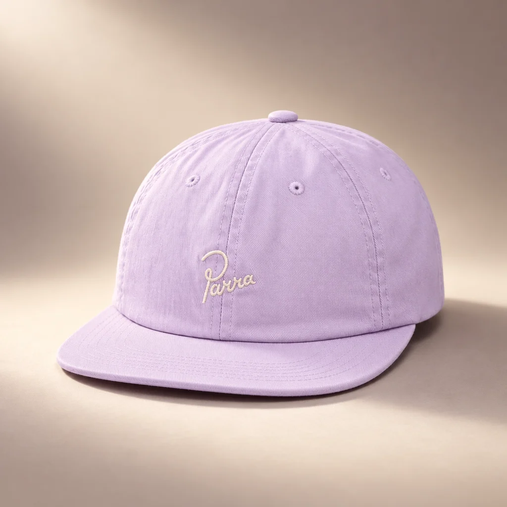 by Parra Signature 6 Panel Hat - Purple