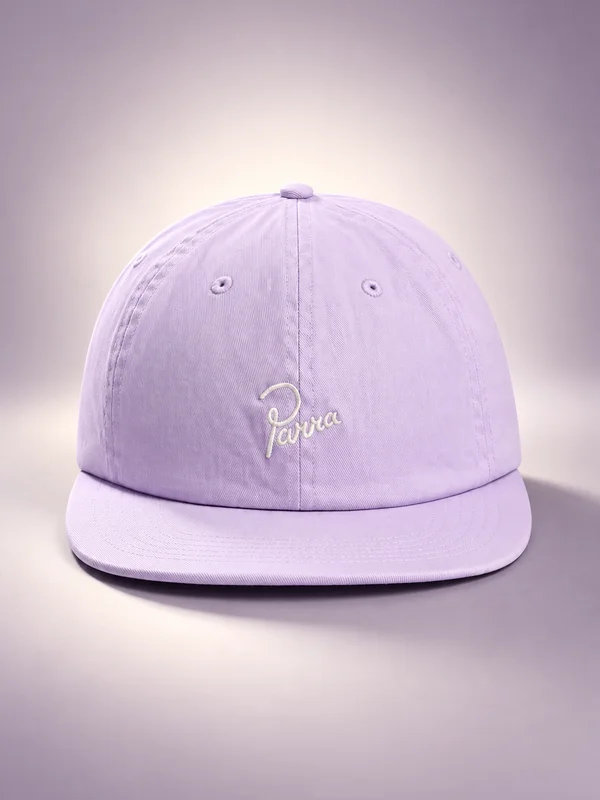 by Parra Signature 6 Panel Hat - Purple