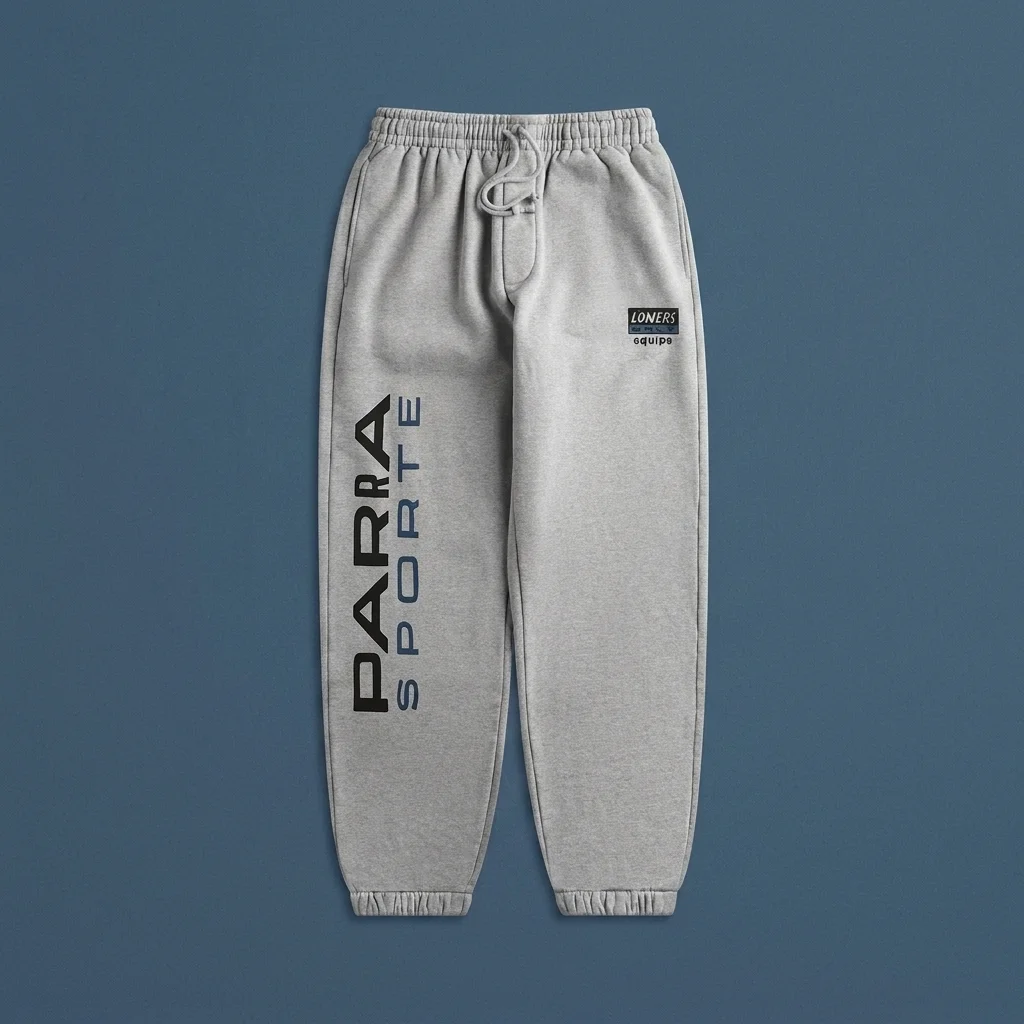 by Parra Sporte Sweatpant - Heather Grey