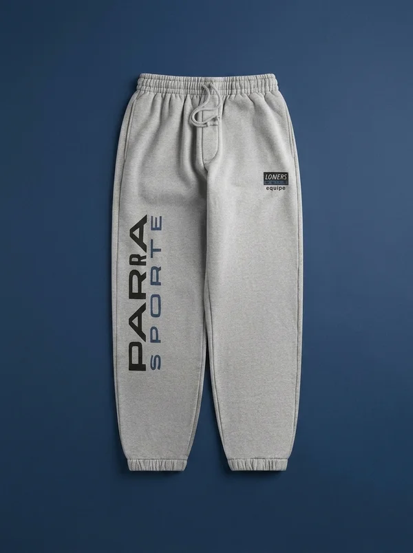 by Parra Sporte Sweatpant - Heather Grey