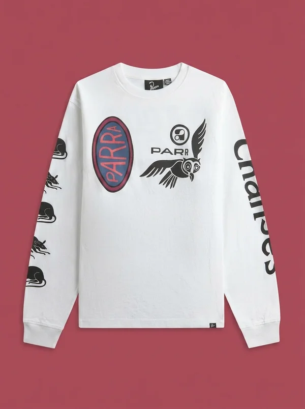 by Parra Team Changes Long Sleeve Tee - White