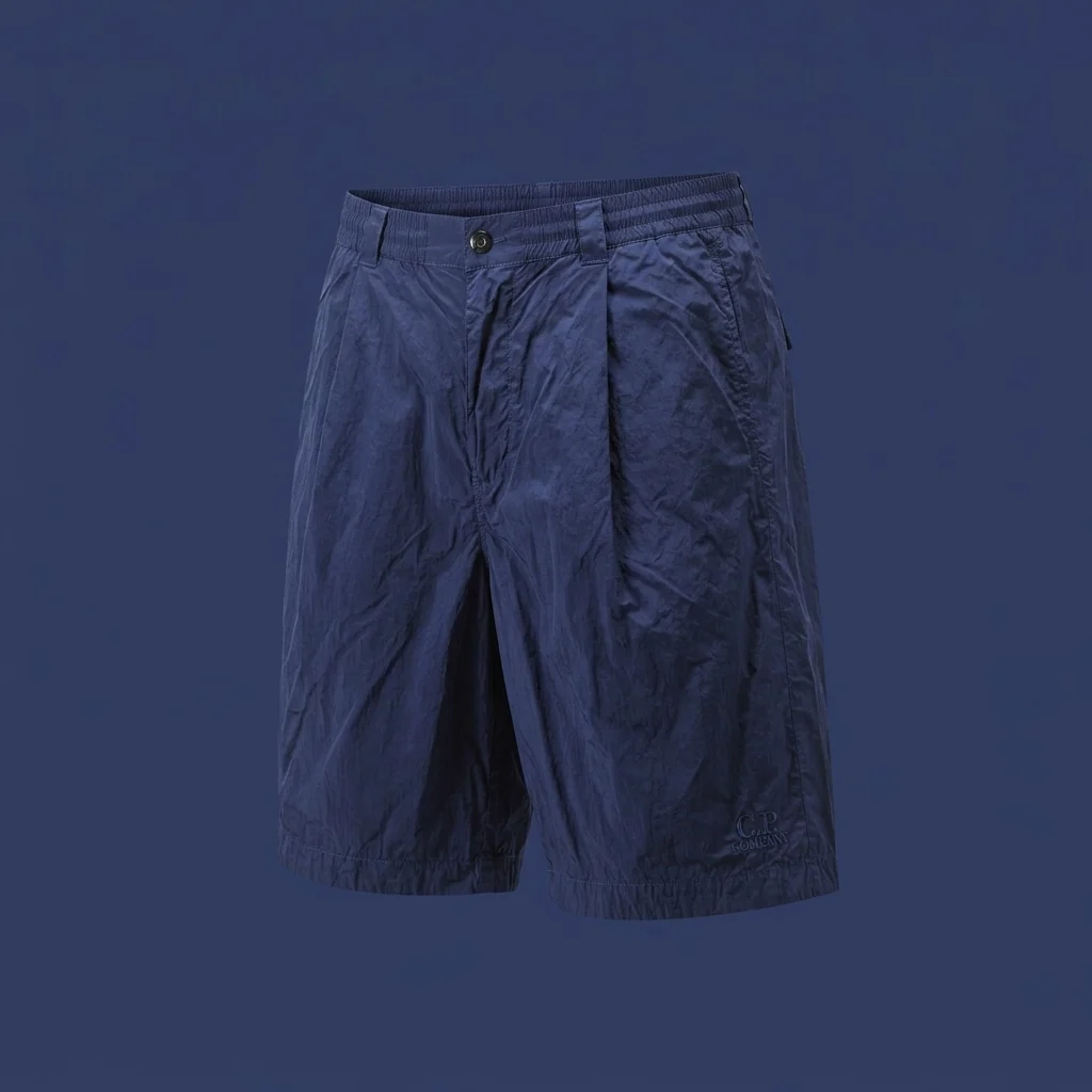 C.P. Company Chrome-R Lens Boxy Cargo Short - Blueprint
