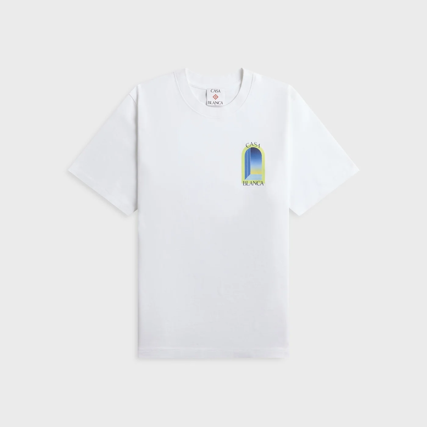 Casablanca Arches Classic Short Sleeve Tee - White