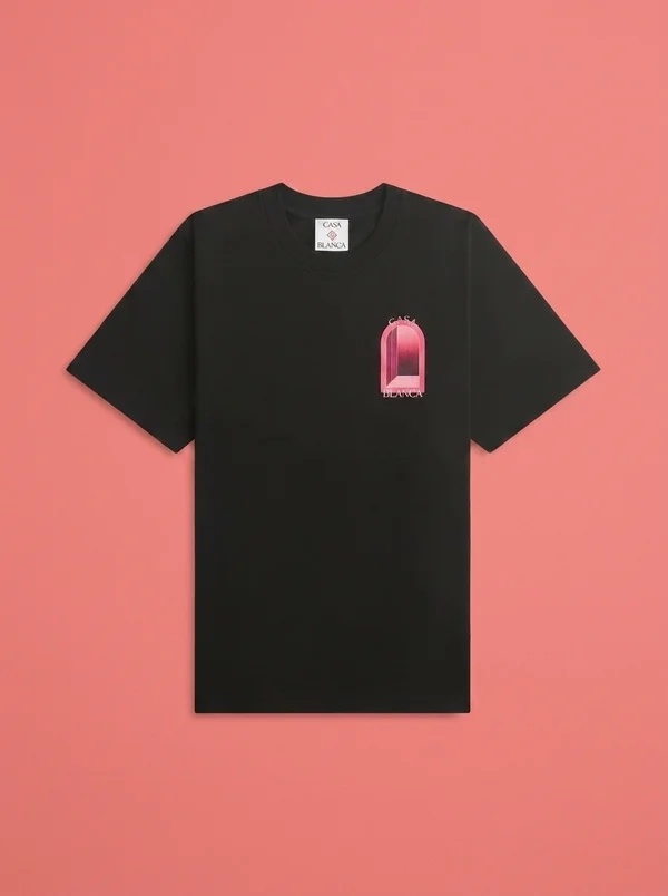 Casablanca Arches Classic Tee - Black