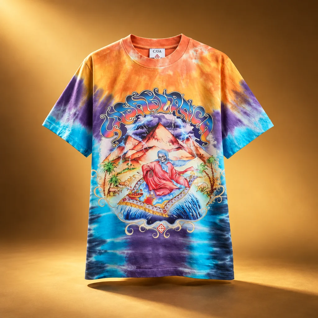 Casablanca Eveil Ancestral Tee - Tie Dye