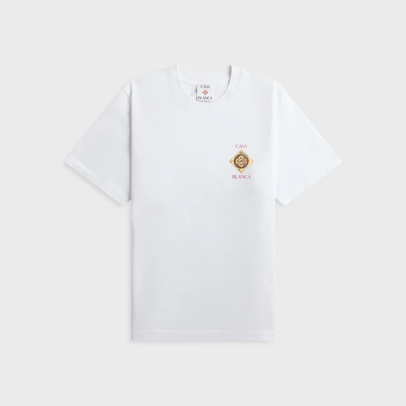 Casablanca Plafond Orne De Musique Short Sleeve Tee - White