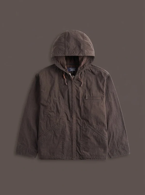 CDG Homme Hooded Jacket - Brown