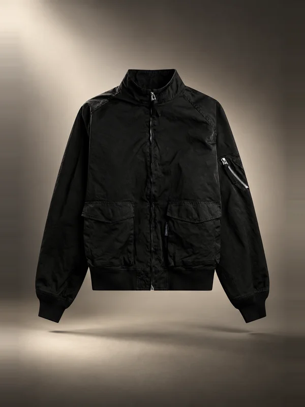 CDG Homme Men's Utility Bomber Jacket - Black