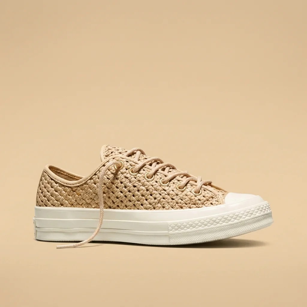 Converse Chuck 70 Woven Leather - Hay Day/Hay Day/Egret