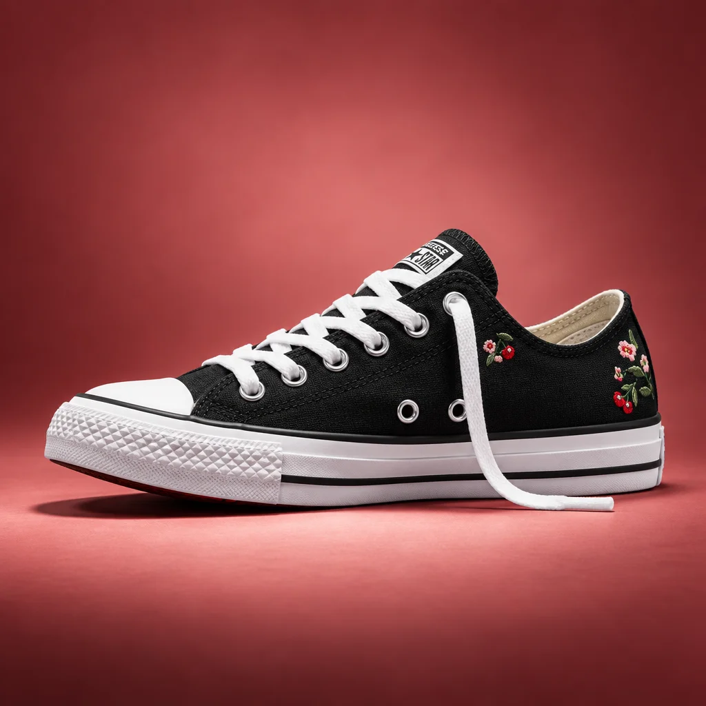 Converse Chuck Taylor All Star Cherry Blossoms Black/White/Red