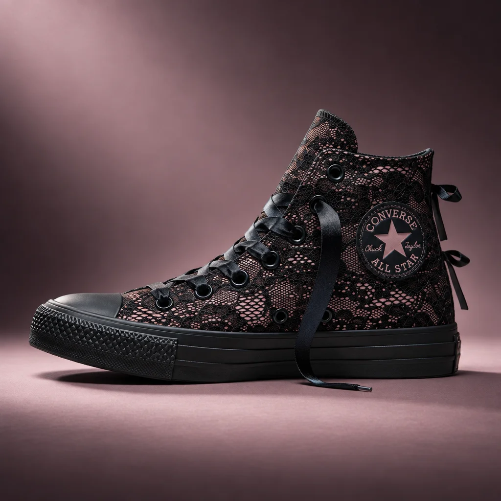 Converse Chuck Taylor All Star Lace Black/Petal Pit/Black