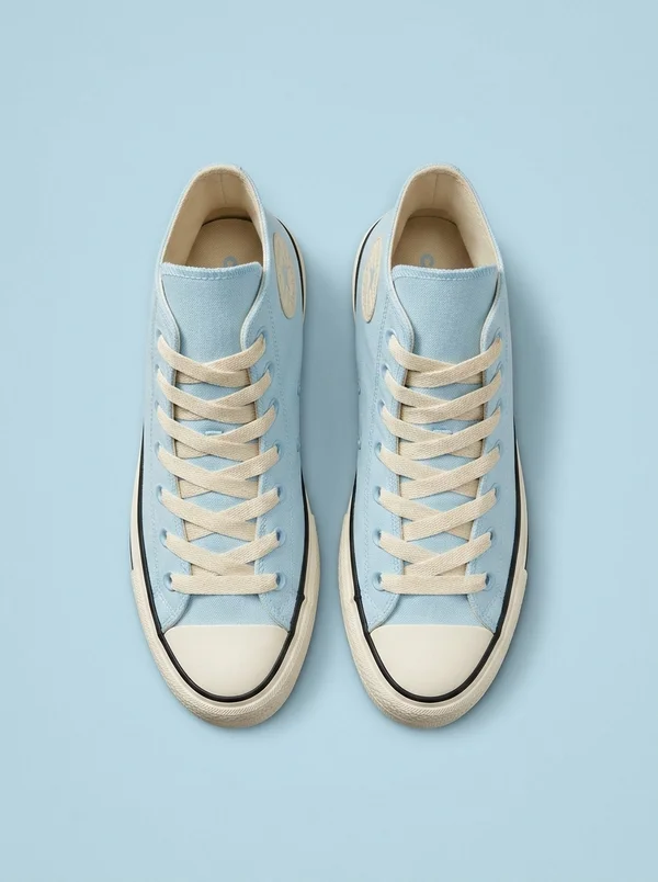 Converse Chuck Taylor All Star Lift Platform Peached Canvas Clear Skies/Egret/Black