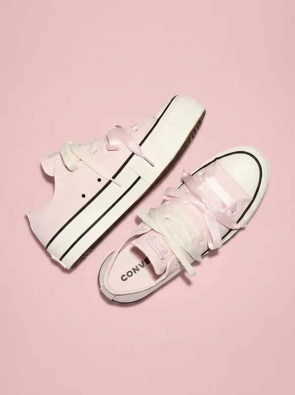 Converse Chuck Taylor All Star Lift Platform Peached Canvas Decade Pink/Egret/Black