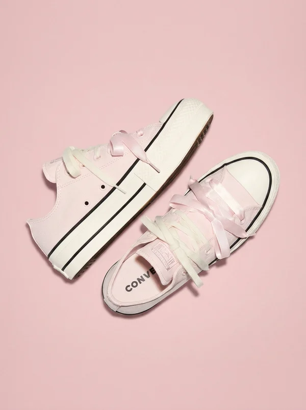 Converse Chuck Taylor All Star Lift Platform Peached Canvas Decade Pink/Egret/Black