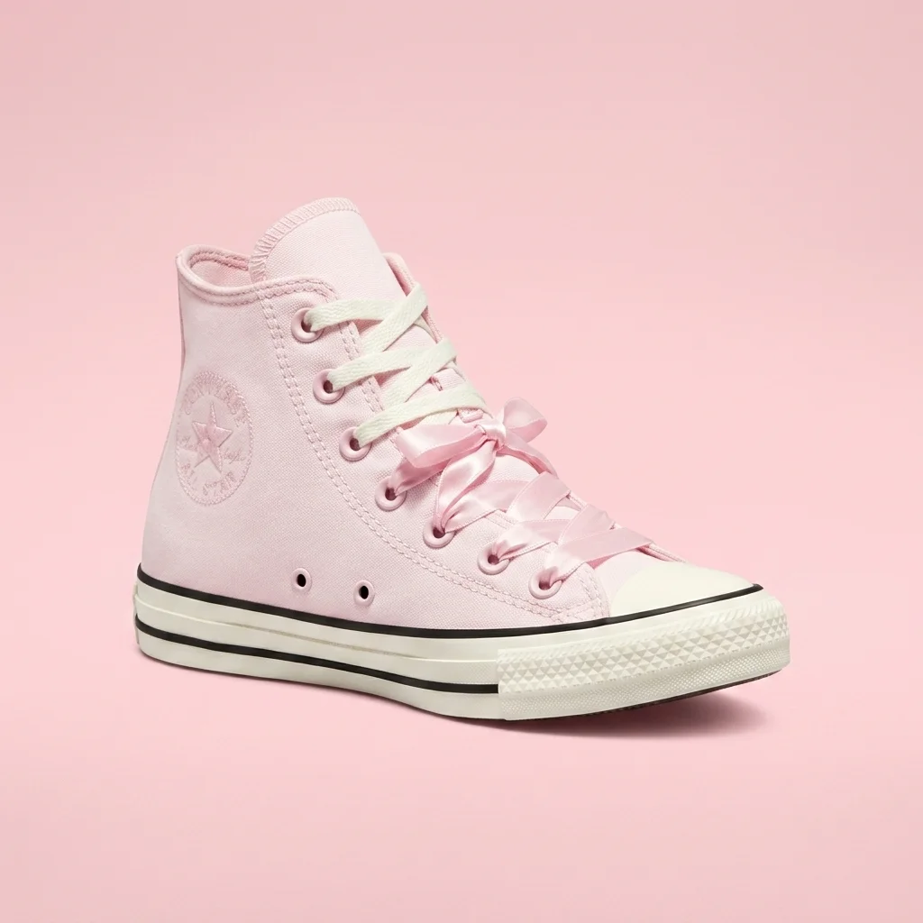 Converse Chuck Taylor All Star Peached Canvas - Decade Pink/Egret/Black
