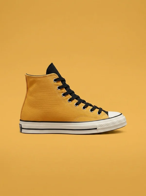 Converse Chuck Taylor Throwback Gold Palm/Vintage White/Black