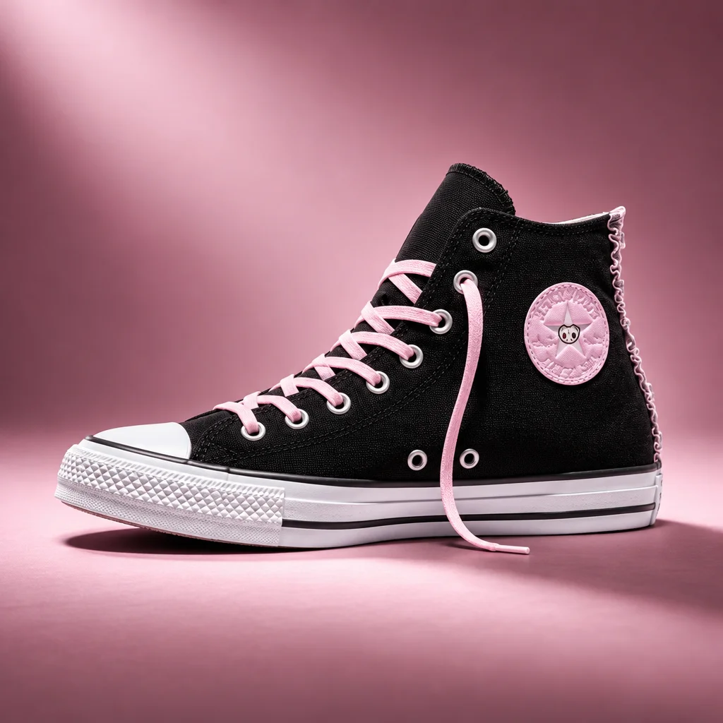 Converse x Hello Kitty® and Friends Chuck Taylor All Star Kuromi™ Black/Pink/Brown