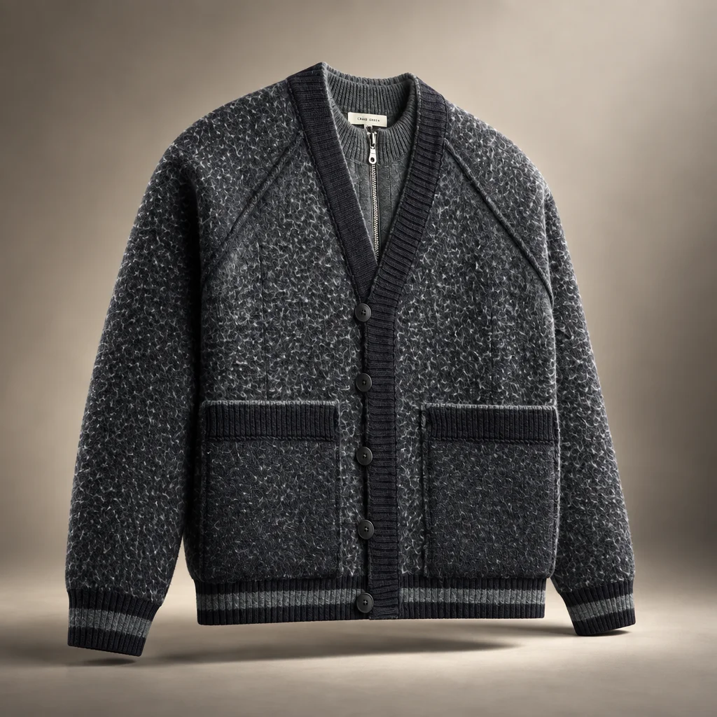 Craig Green Men's Blanket Jacket - Navy / Dark Grey