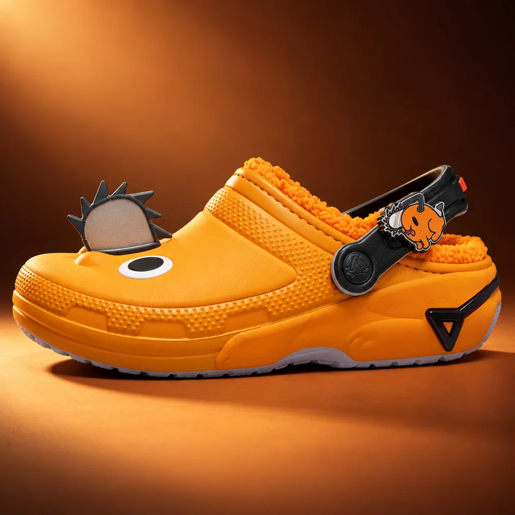 Chainsaw x Crocs Classic Lined Clog Pochita Multi