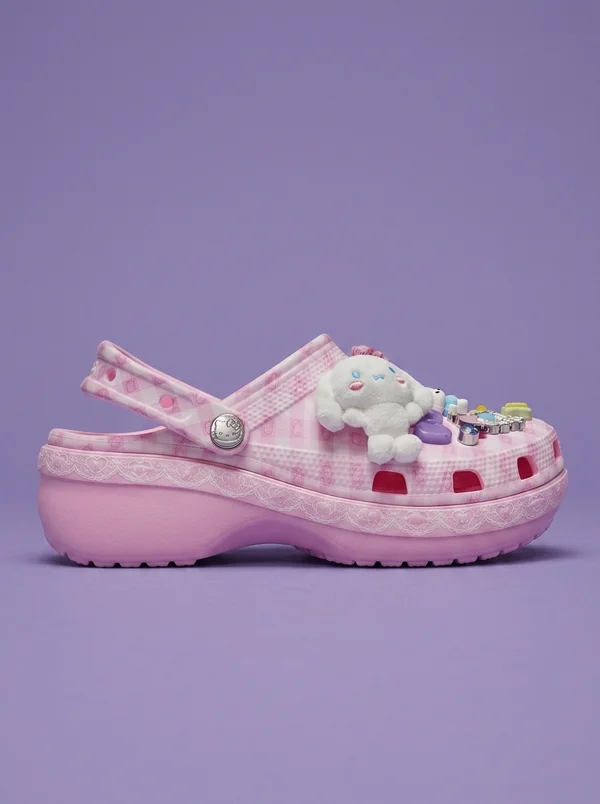 Hello Kitty x Crocs Platform Clog