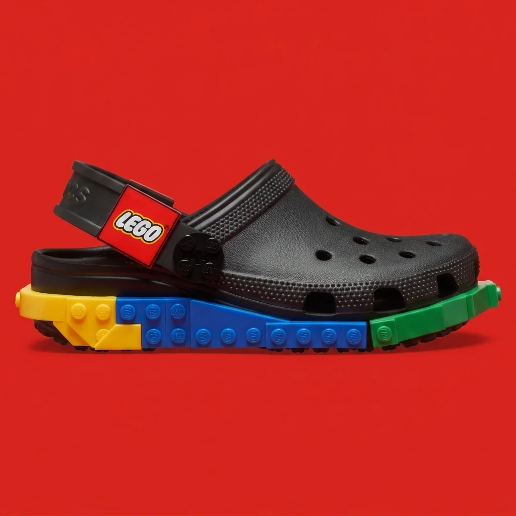 Crocs LEGO Clogs Grade School Black/Black