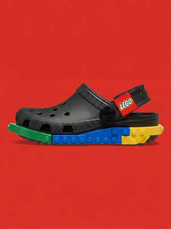 Crocs LEGO Clogs Grade School Black/Black