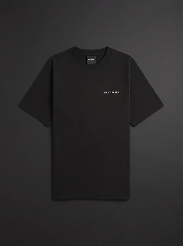 Daily Paper Chain Shield Short Sleeve Tee - Black