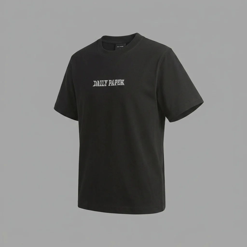 Daily Paper Oil Can Tee - Black