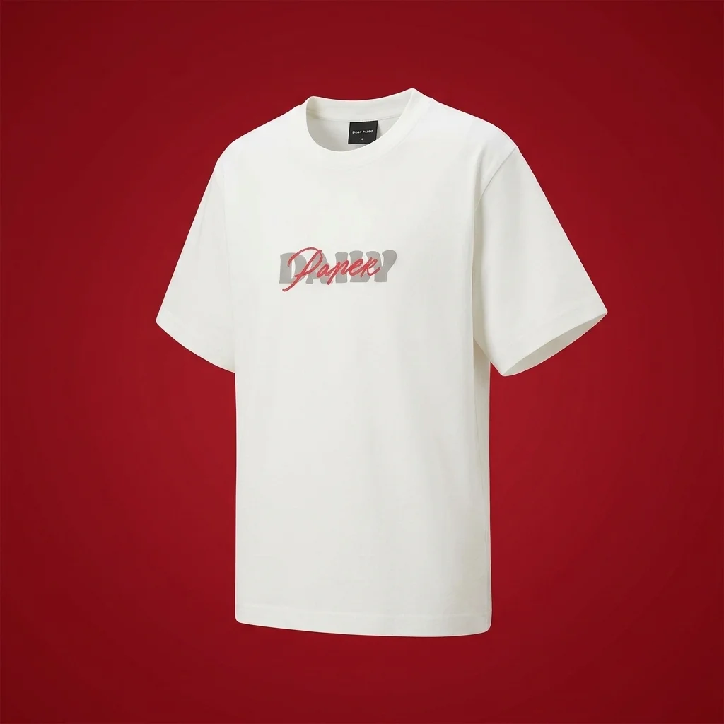 Daily Paper Overwritten Tee - White